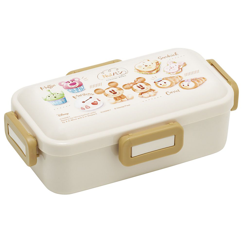 スケーター(Skater) 弁当箱 ふわっと盛れる ランチボックス 1段 530ml 食洗機対応 レンジ対応 日本製 Nuiパン スケーター_PFLB6_71742