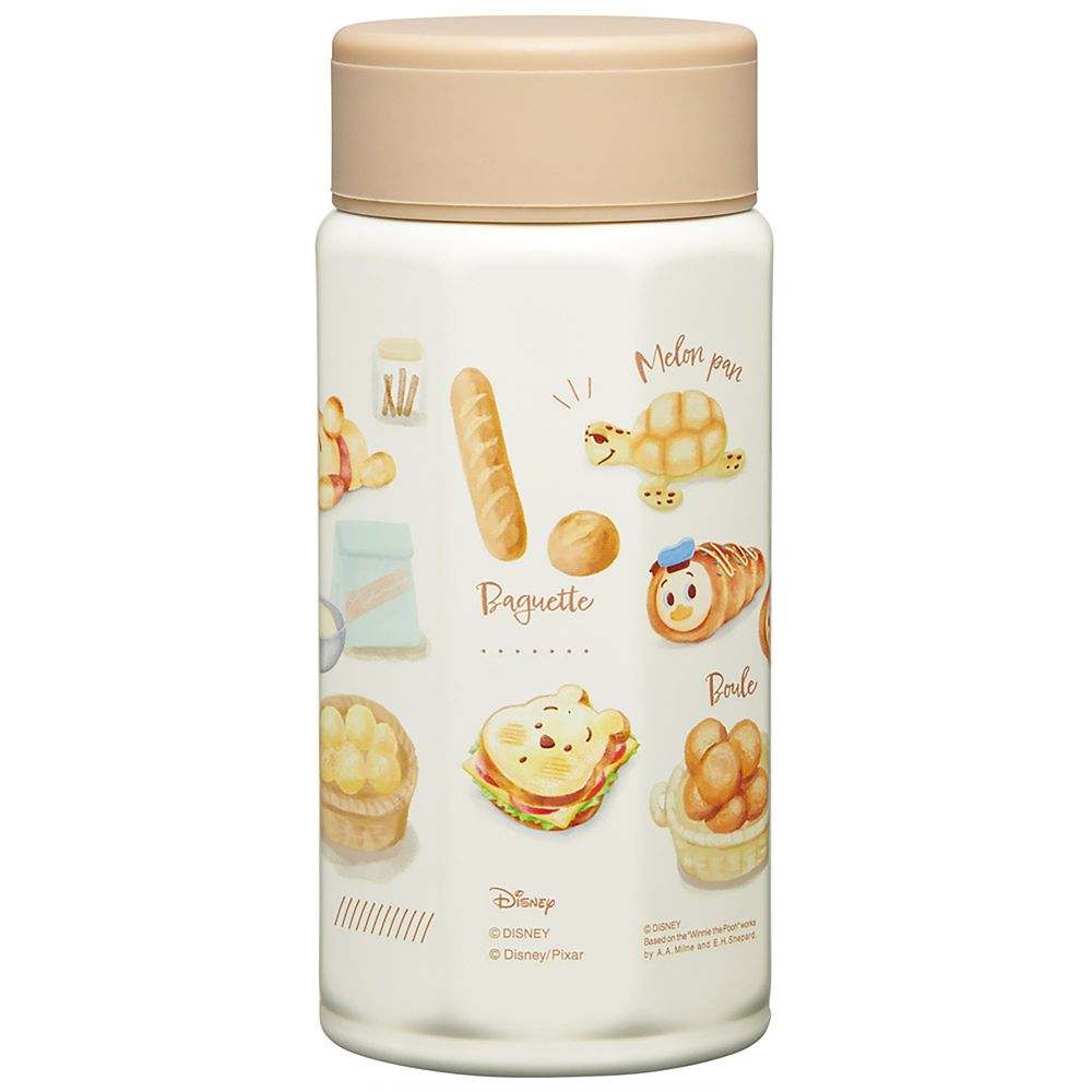 スケーター(Skater) ステンレス マグボトル 八角形 水筒 350ml 保温 保冷 Nuiパン スケーター_STO4_71743