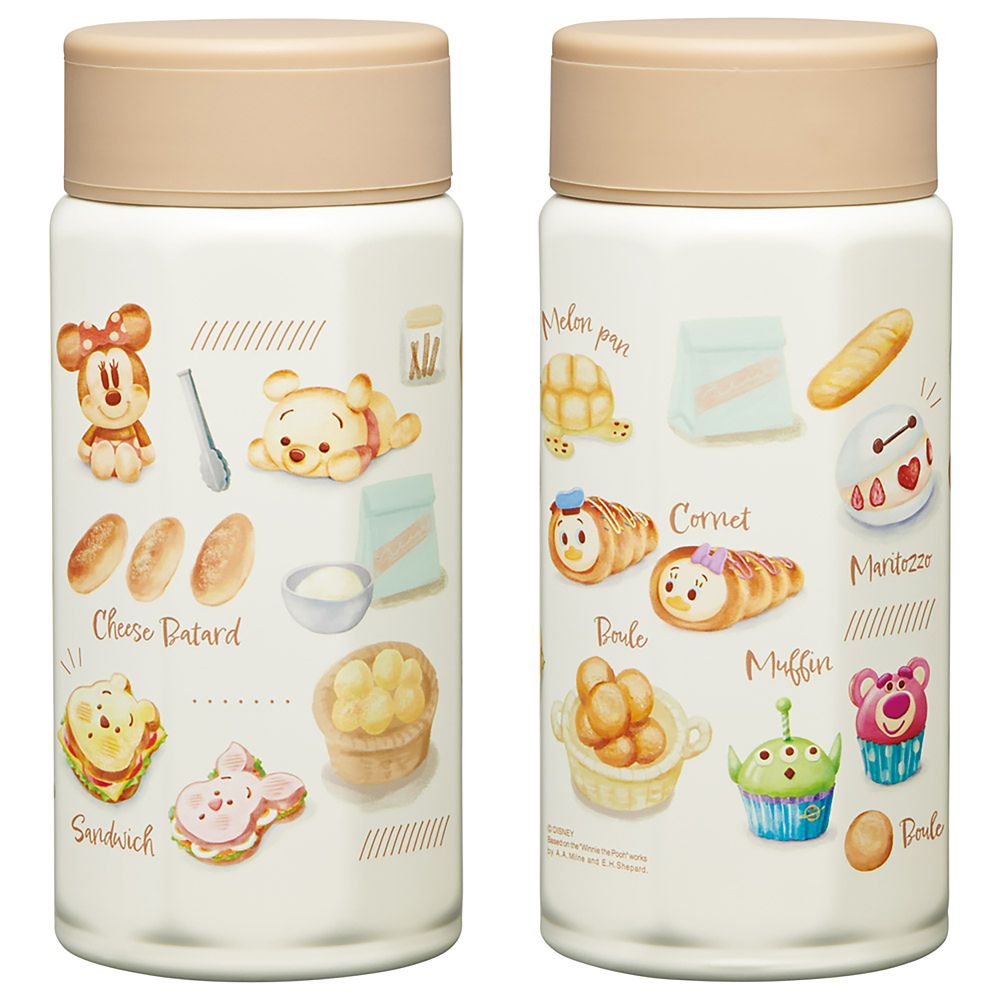 スケーター(Skater) ステンレス マグボトル 八角形 水筒 350ml 保温 保冷 Nuiパン スケーター_STO4_71743