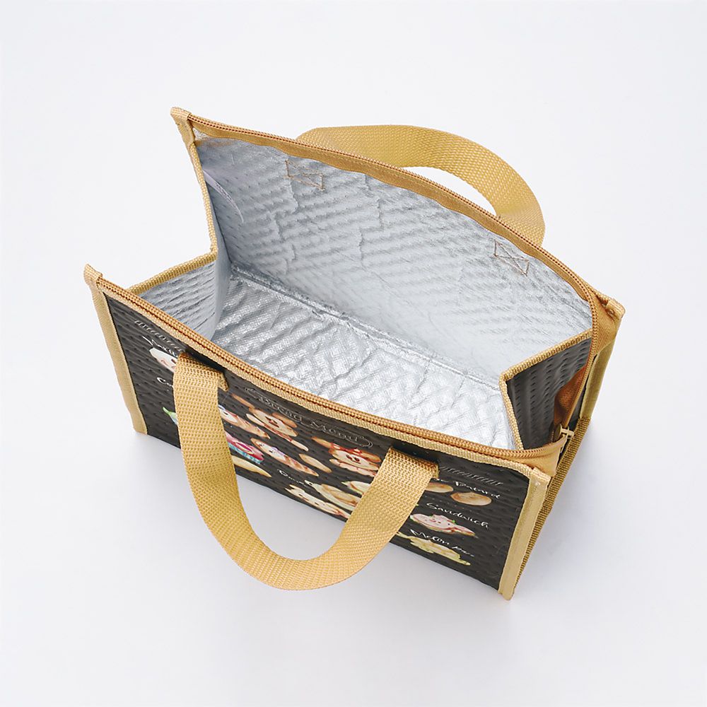 ランチバッグ 不織布 保冷 バッグ 26.5&times;27㎝ Nuiパン スケーター FBC1_71755