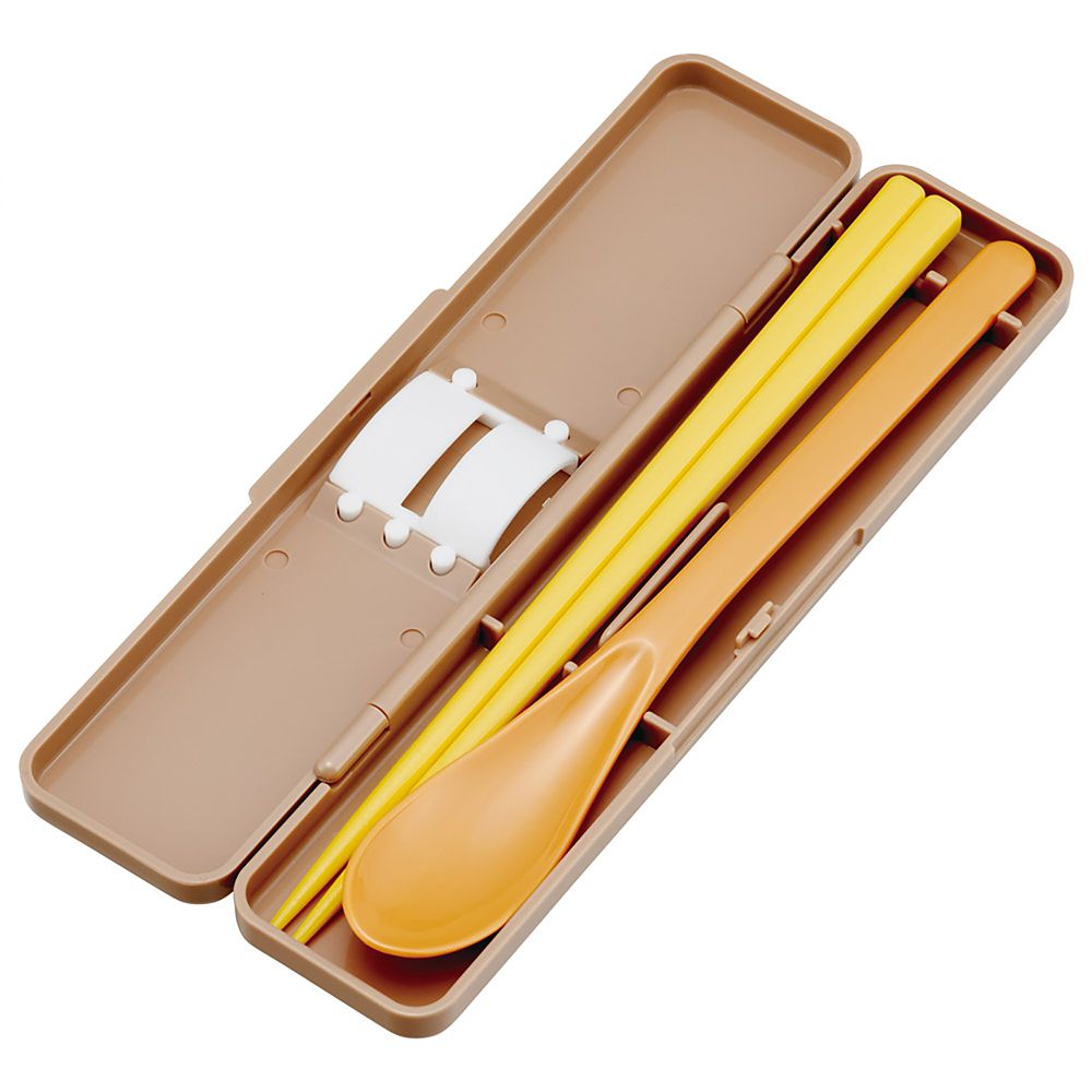 箸 スプーン セット 弁当 大人用 コンビセット 18cm カチャカチャ鳴らない 日本製 チップ＆デール AUTUMN スケーター CCS3SA_71871