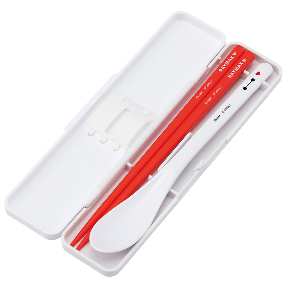 箸 スプーン セット 弁当 大人用 コンビセット 18cm カチャカチャ鳴らない 日本製 ベイマックス 26 スケーター CCS3SA_71985