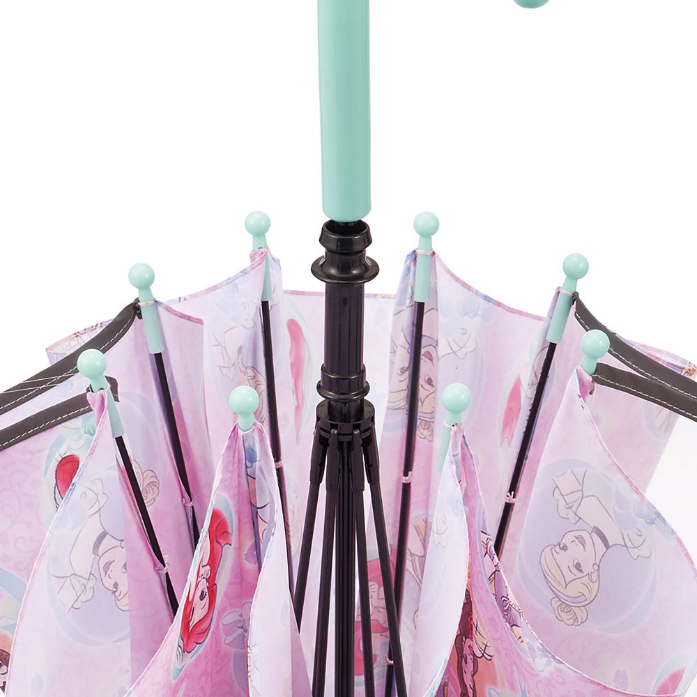 傘 子供用 45cm ディズニープリンセス 3 女の子 5~6才 105~115cm 視界が確保できる 透明窓付 指を挟みにくい 手開き式 8本骨 スケーター_UB45_71999