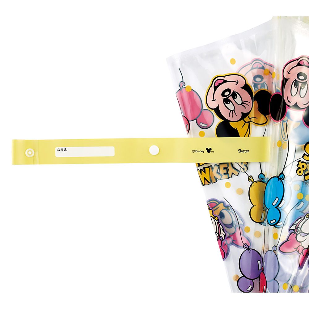 ビニール傘 子供用 45cm ミッキーマウス 3 ミッキー＆フレンズ 男の子 女の子 5~6才 105~115cm 指を挟みにくい手開き式 8本骨 スケーター_UBV45_72000