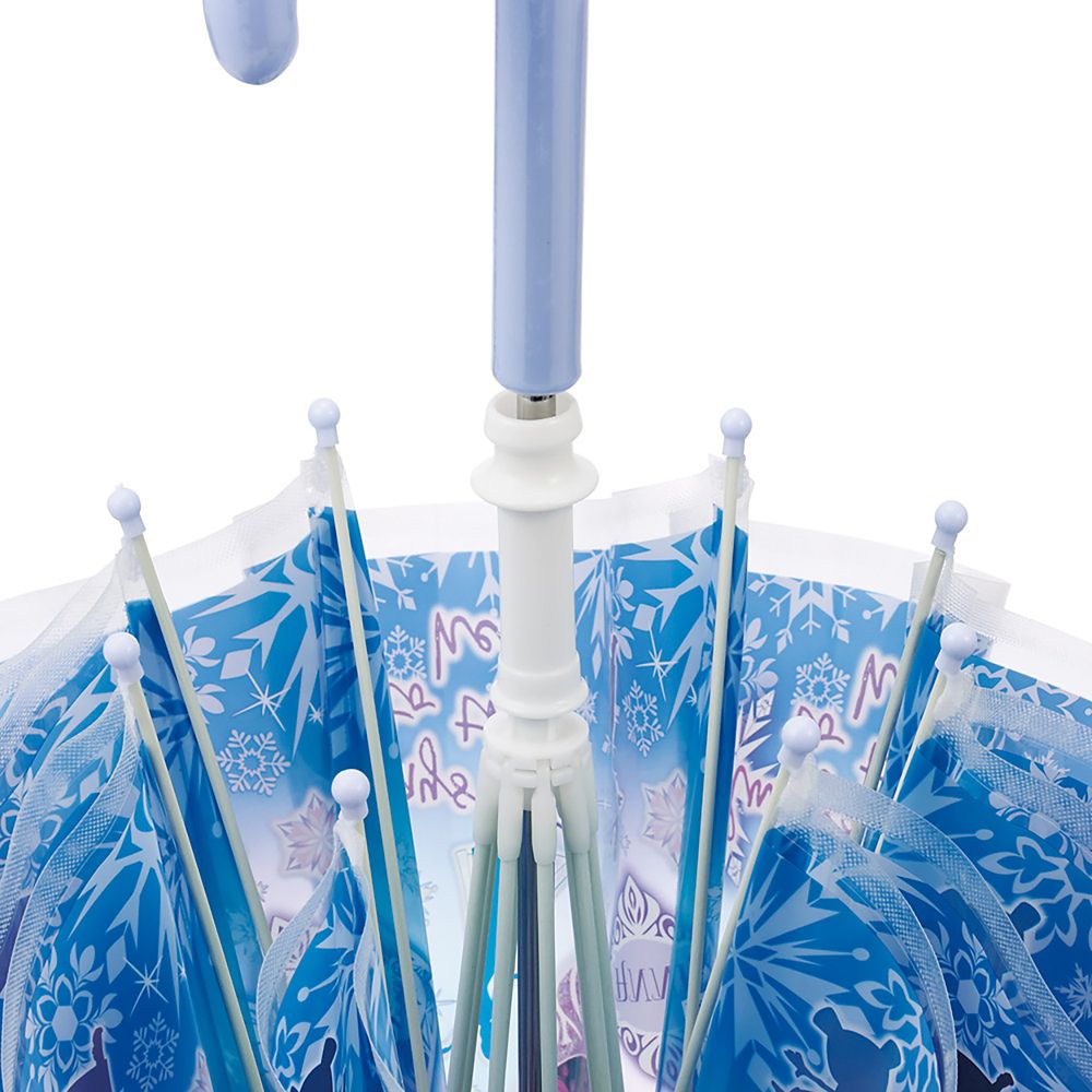 ビニール傘 子供用 45cm アナと雪の女王 3 女の子 5~6才 105~115cm 指を挟みにくい手開き式 8本骨 スケーター_UBV45_72002