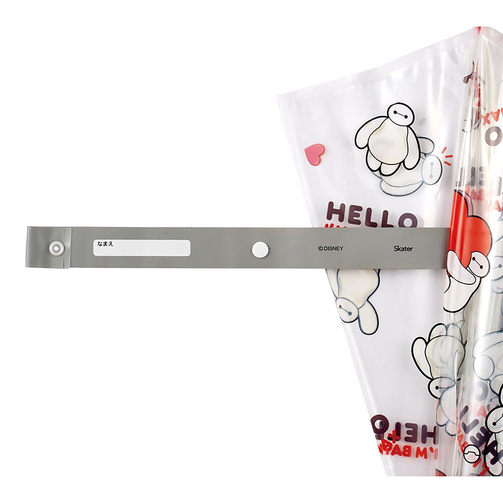 ビニール傘 子供用 45cm ベイマックス 男の子 女の子 5~6才 105~115cm 指を挟みにくい手開き式 8本骨 スケーター_UBV45_72003