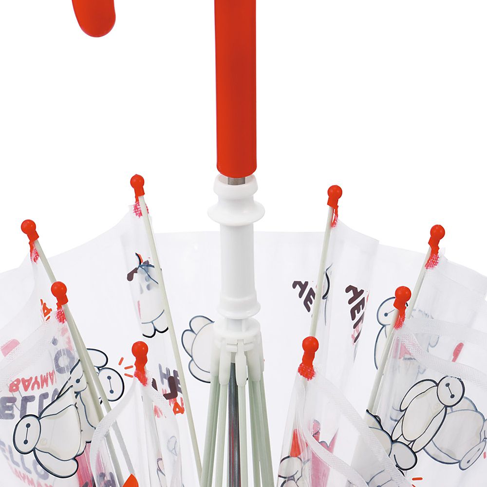 ビニール傘 子供用 45cm ベイマックス 男の子 女の子 5~6才 105~115cm 指を挟みにくい手開き式 8本骨 スケーター_UBV45_72003