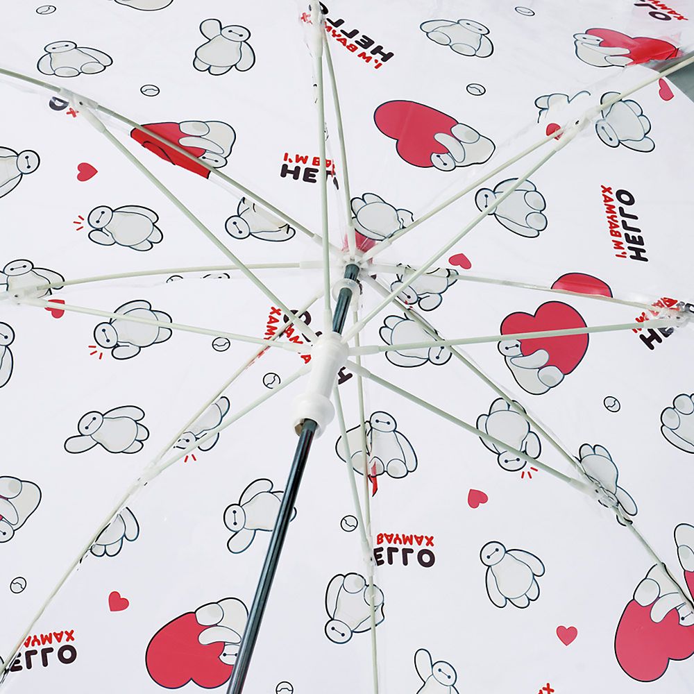 ビニール傘 子供用 45cm ベイマックス 男の子 女の子 5~6才 105~115cm 指を挟みにくい手開き式 8本骨 スケーター_UBV45_72003