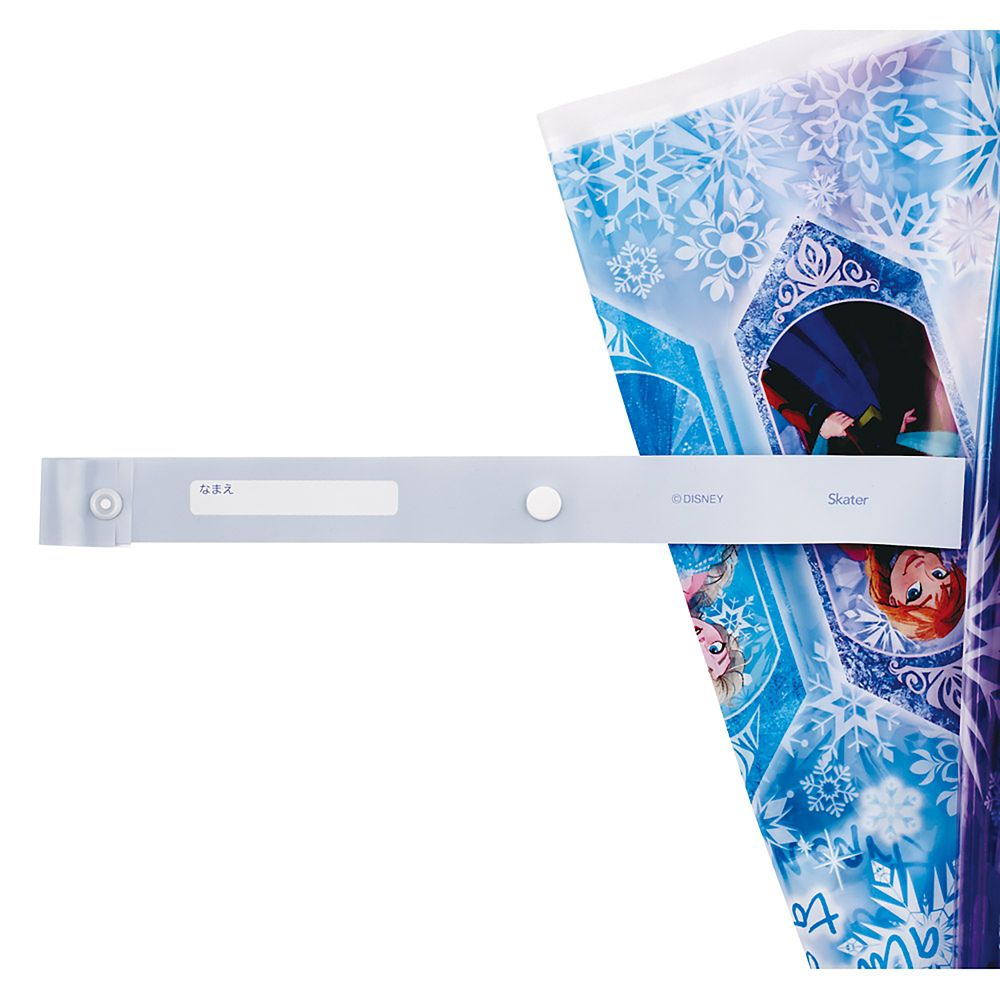 ビニール傘 子供用 55cm アナと雪の女王 3 女の子 9~10才 125~135cm ワンタッチジャンプ式 8本骨 ネームタグ付き スケーター_UBV3_72004