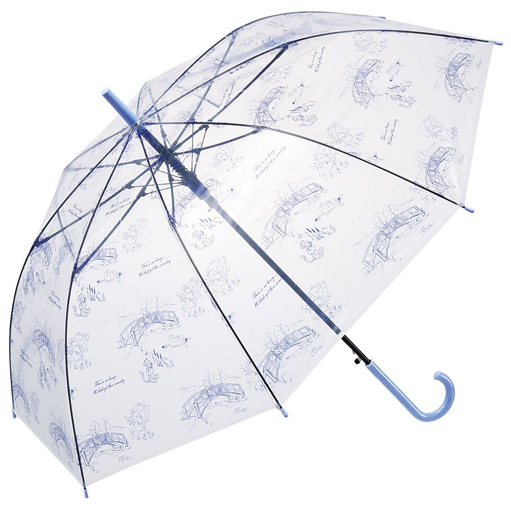 長傘 ビニール傘 大人用 60cm ディズニー くまのプーさん 3 スケーター_UBV4_72007