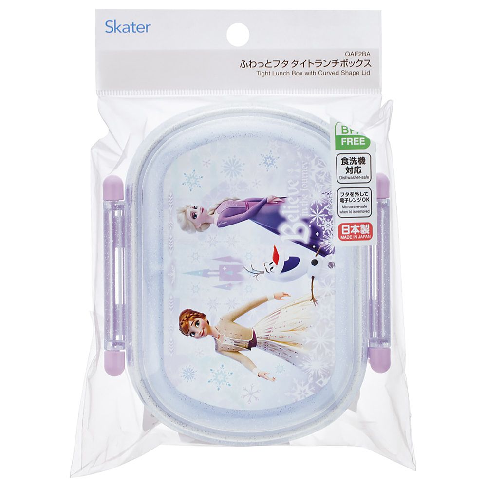 弁当箱 ふわっと盛れる ランチボックス 子供用 1段 360ml 日本製 食洗機対応 レンジ対応 アナと雪の女王 26 女の子 スケーター QAF2BA_72146
