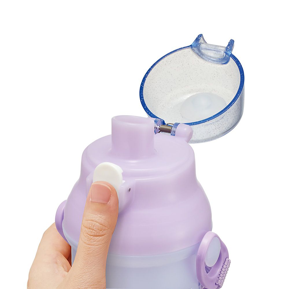 直飲み 水筒 プラスチック 480ml 子供用 ワンプッシュ開閉 食洗機対応 日本製 アナと雪の女王 26 女の子 スケーター PSB5SAN_72155