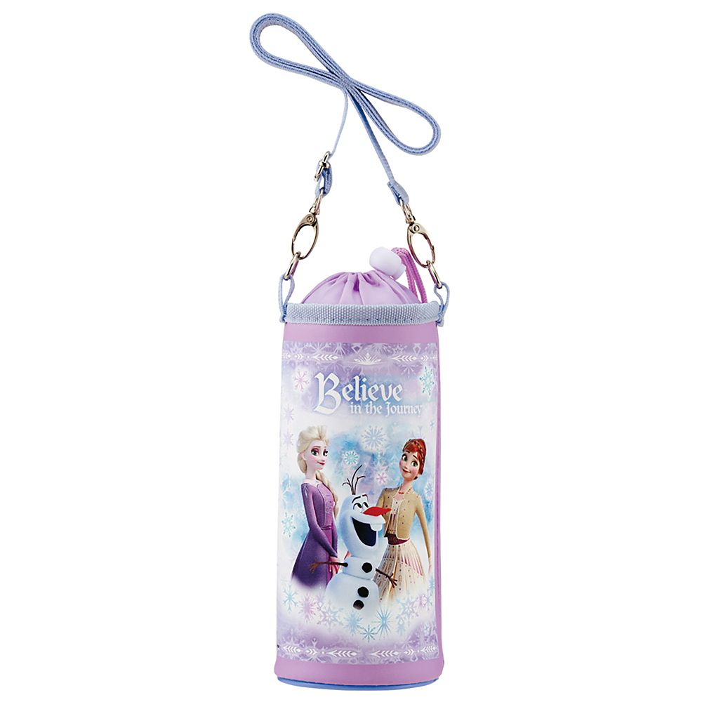 ボトルカバー 水筒ケース 子ども用 ボトルケース ペットボトルカバー マルチサイズ アナと雪の女王 26 女の子 スケーター_PVPF7_72163