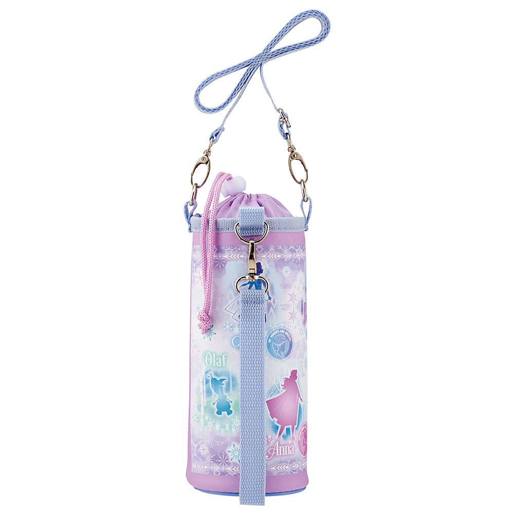 ボトルカバー 水筒ケース 子ども用 ボトルケース ペットボトルカバー マルチサイズ アナと雪の女王 26 女の子 スケーター_PVPF7_72163