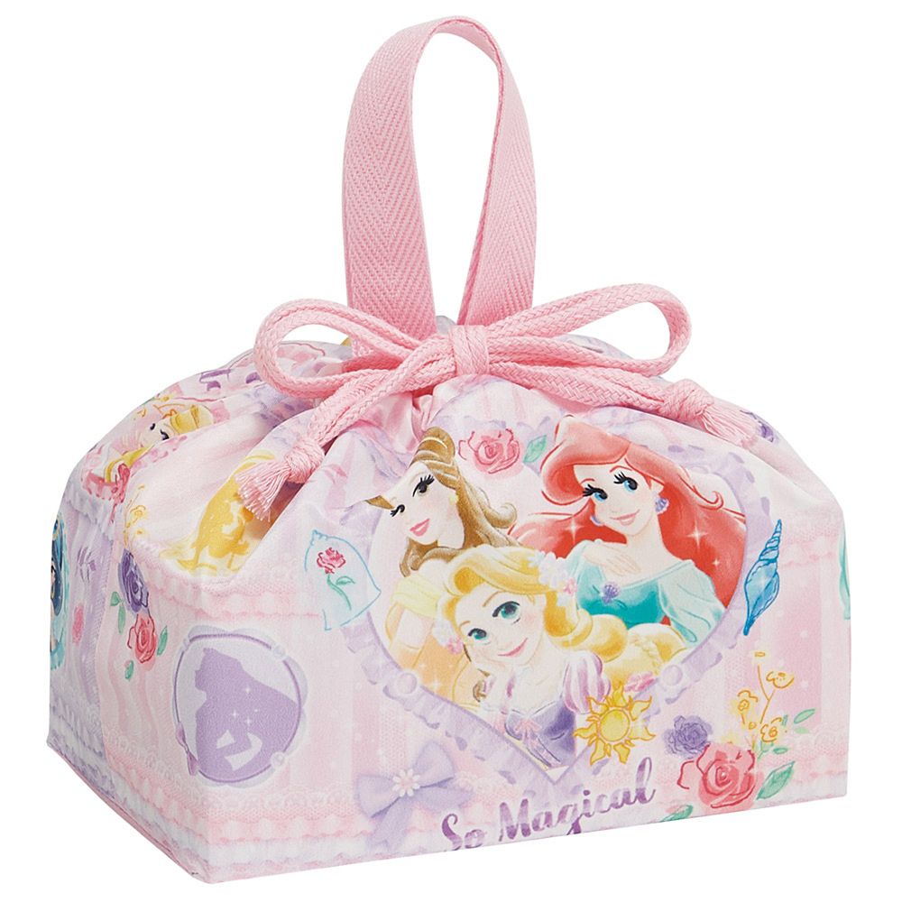 ランチ巾着 お弁当 巾着 袋 子供用 日本製 ディズニープリンセス 26 女の子 スケーター_KB7SN_72174