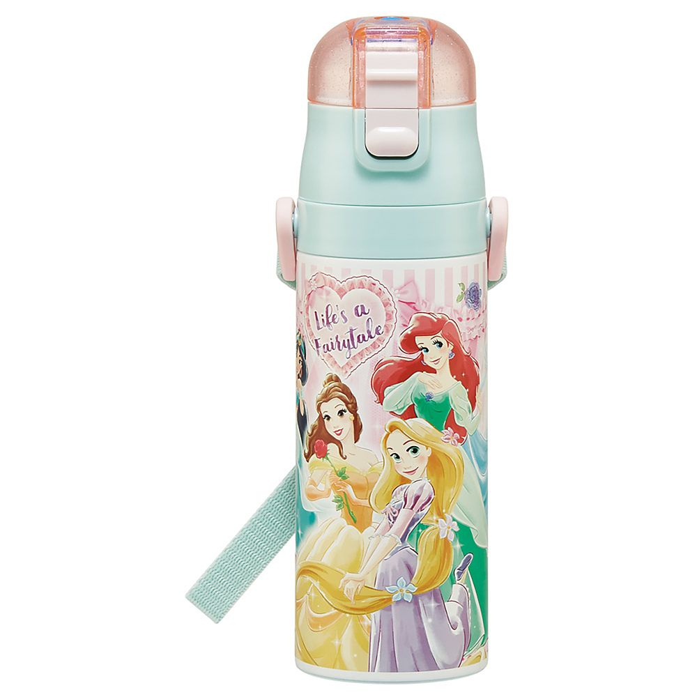 水筒 子供用 直飲み 470ml 保冷専用 ステンレス 軽量タイプ waterbottle スポーツボトル キッズ こども 水瓶 ディズニープリンセス 26 女の子 スケーター SDC4_72182
