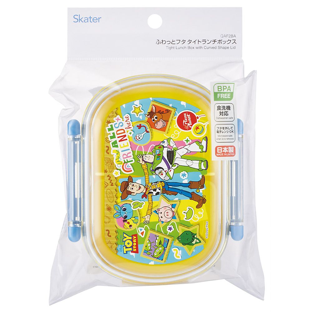 子供用 弁当箱 ふわっと盛れる ランチボックス 1段 360ml 日本製 食洗機対応 レンジ対応 トイ・ストーリー 26 男の子 女の子 スケーター QAF2BA_72189