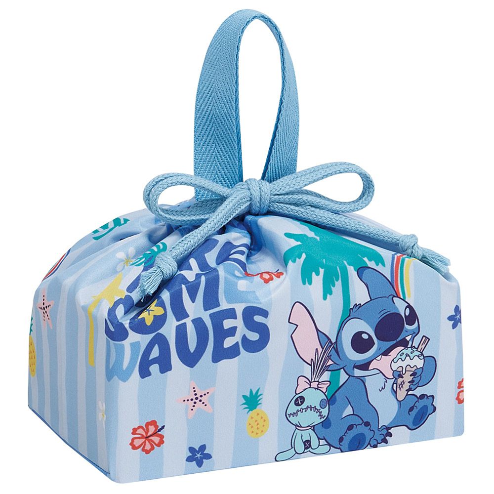 ランチ巾着 お弁当 巾着 袋 子供用 日本製 リロ＆スティッチ 26 男の子 女の子 スケーター_KB7SN_72217