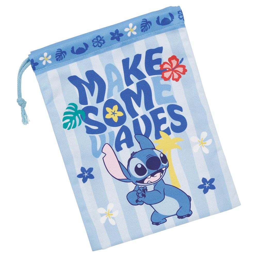 コップ袋 お弁当 巾着 袋 子供用 日本製 リロ＆スティッチ 26 男の子 女の子 スケーター_KB63SN_72218