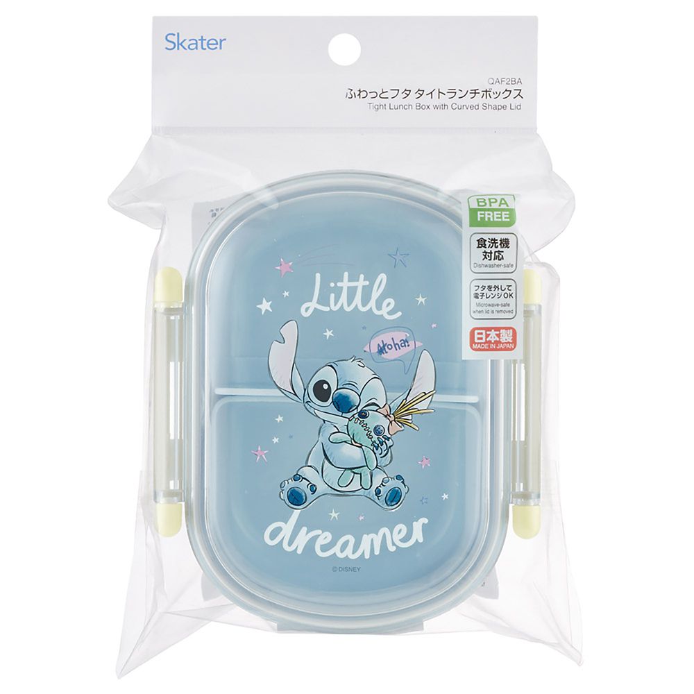 子供用 弁当箱 ふわっと盛れる ランチボックス 1段 360ml 日本製 食洗機対応 レンジ対応 リロ＆スティッチ ハグ スケーター QAF2BA_72227