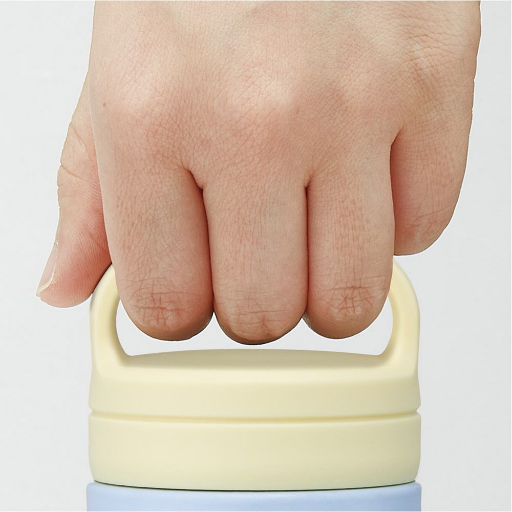 ステンレスマグボトル 500ml 保温 保冷 スクリューハンドル付 リロ＆スティッチ ハグ スケーター_STSC5_72232