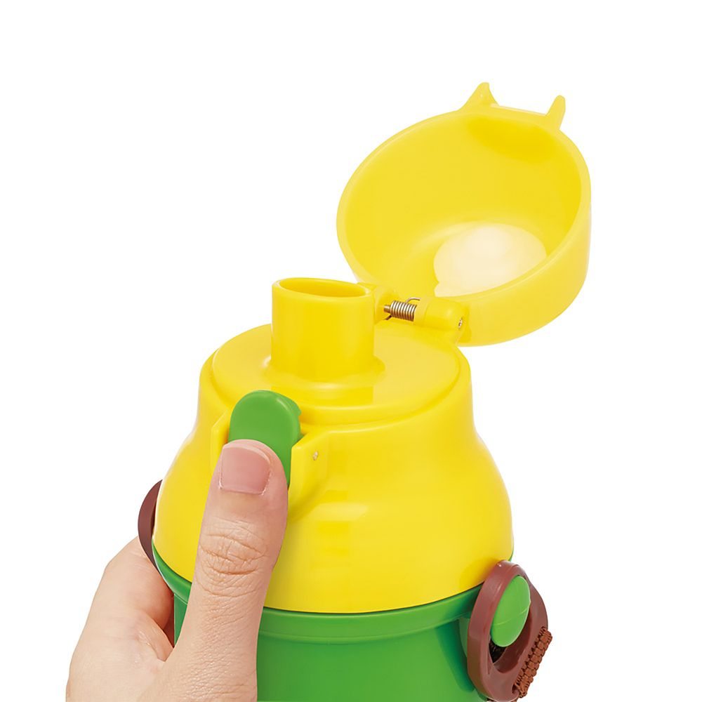 子供用 直飲み 水筒 プラスチック 480ml ワンプッシュ開閉 食洗機対応 日本製 ズートピア 26 スケーター PSB5SAN_72369