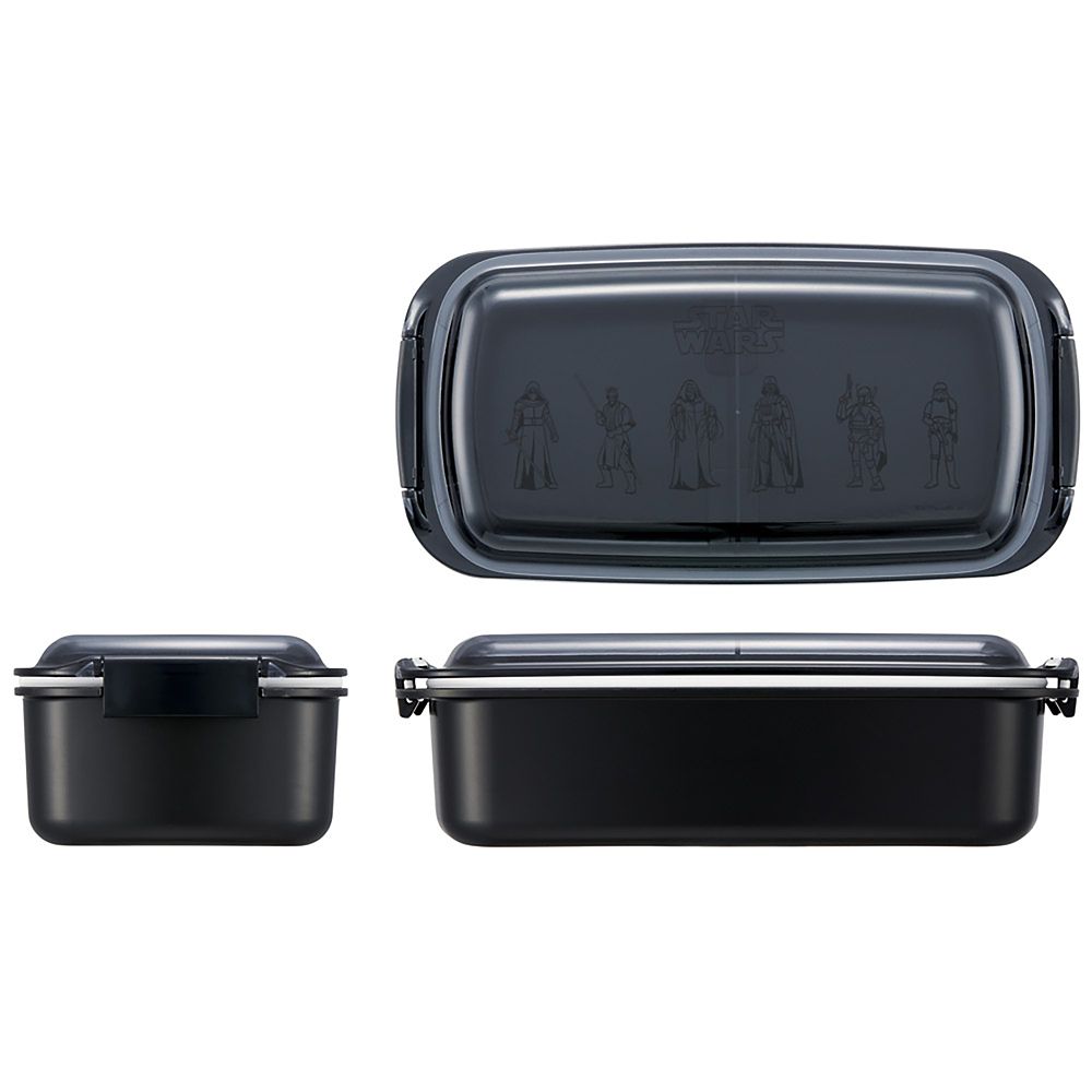 弁当箱 バイオマス 洗いやすい ランチボックス 1段 820ml ふんわり盛れる ドーム型フタ 食洗機対応 レンジ対応 日本製 STAR WARS スターウォーズ スケーター_PTLB9B_72400