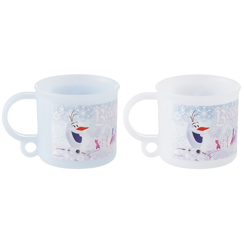 スケーター(Skater) コップ 200ml 子供用 2個 セット プラスチック プラコップ 食洗機対応 日本製 アナと雪の女王 26 女の子 スケーター_KE5AW_72403