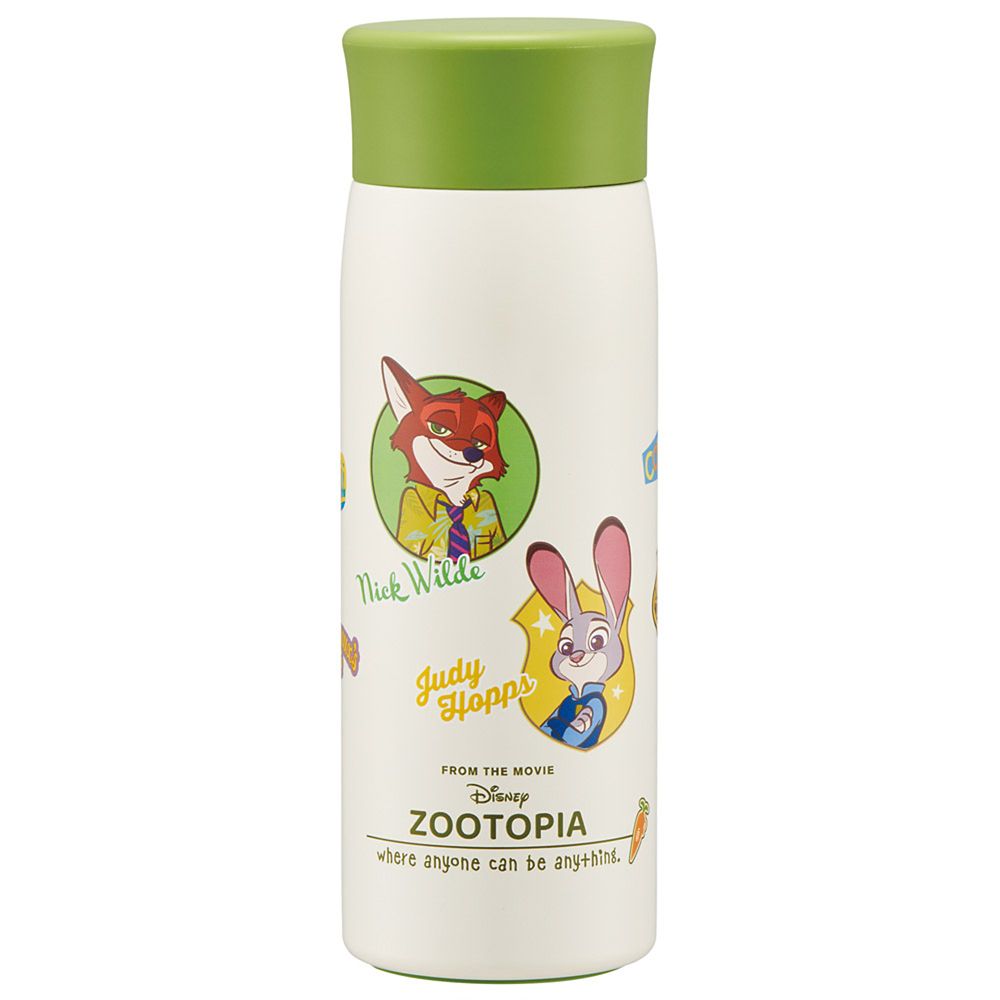 ステンレスボトル マグボトル 保温 保冷 350ml ズートピア ヴィンテージワッペン スケーター_SMH4_72731