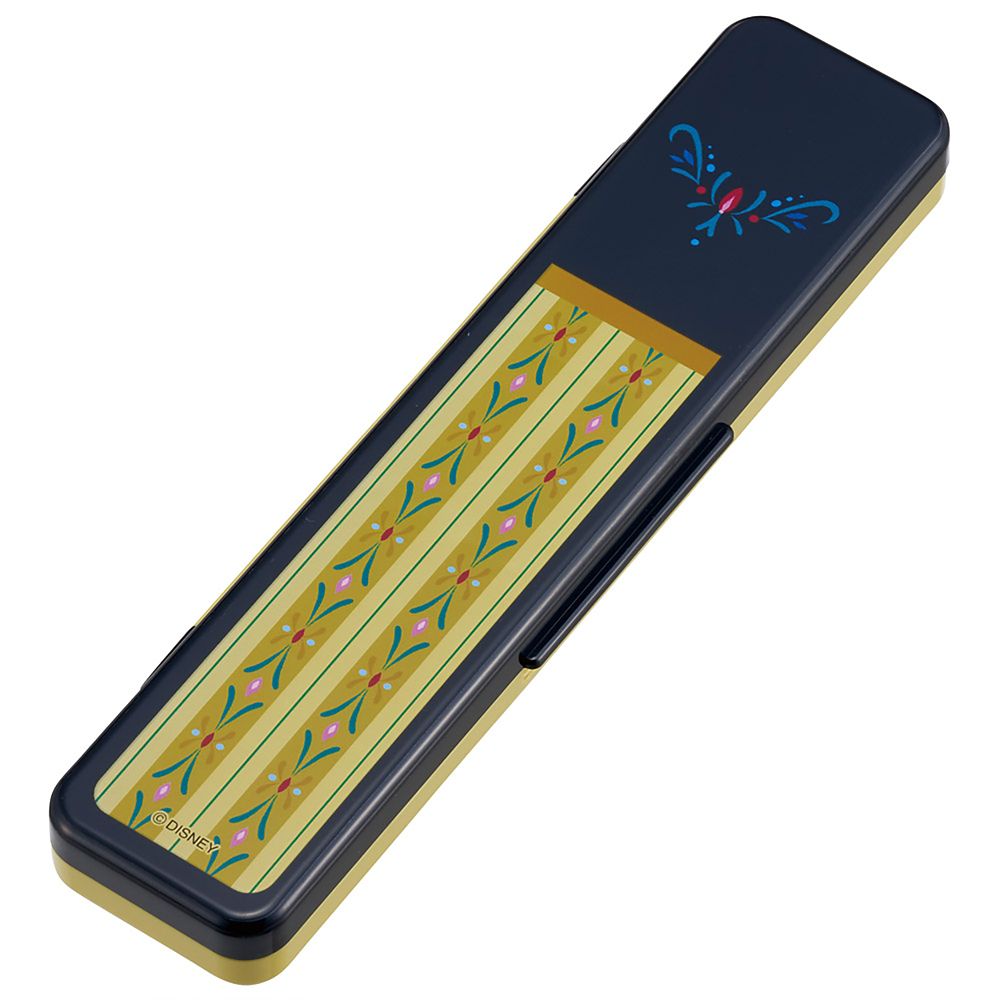 コンビセット 箸 スプーン セット 弁当 大人用 18cm カチャカチャ鳴らない 日本製 アナと雪の女王 アナ ドレス スケーター_CCS3SA_72812