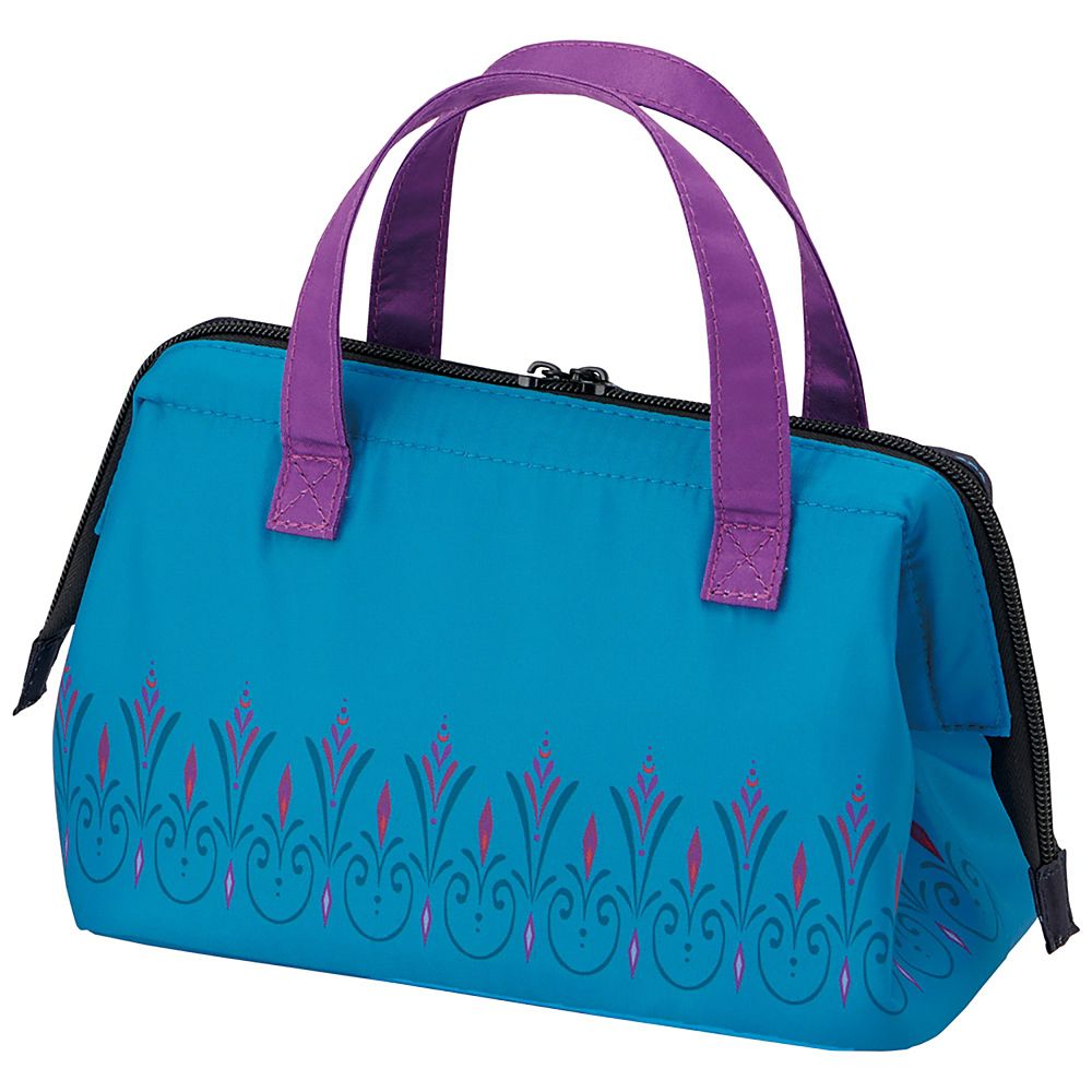 ランチバッグ 保冷 がま口 女性 アナと雪の女王 エルサ ドレス スケーター_KGA1_72824