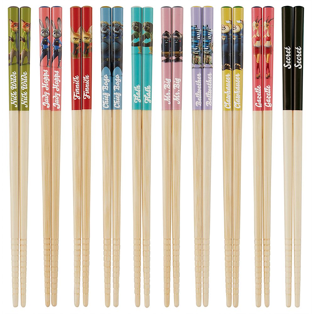 箸 ブラインドボックス 21cm 全10種 1膳入 食洗機対応 すべり止め加工 日本製 ズートピア スケーター_ANT4JB_73437