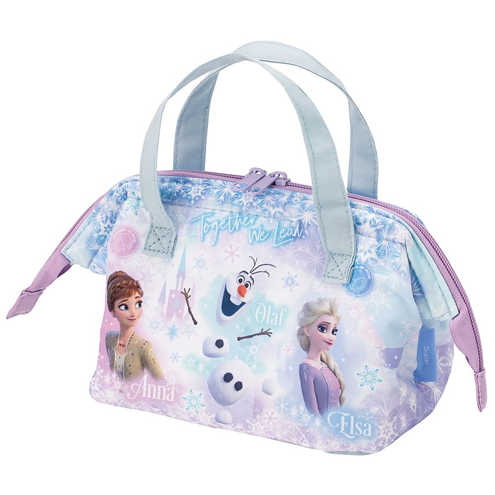 ランチバッグ 保冷 小さめ 子供 がま口 キッズ アナと雪の女王 26 女の子 スケーター_KGA0_73454