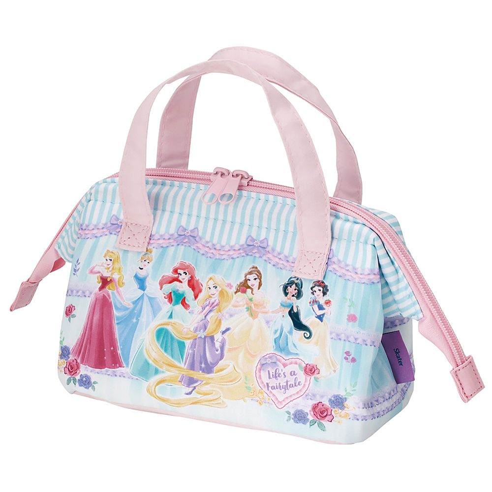 ランチバッグ 保冷 小さめ 子供 がま口 キッズ ディズニープリンセス 26 女の子 スケーター_KGA0_73455