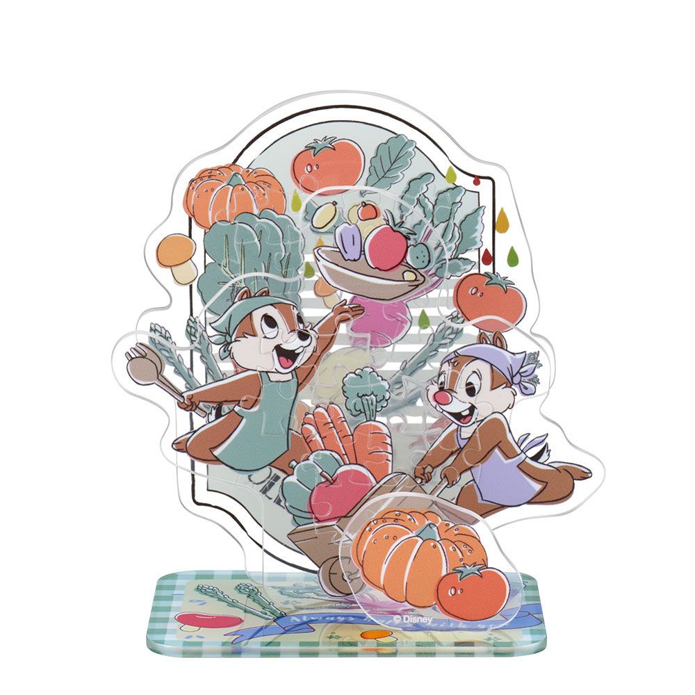 ディズニー　アクスタポップ　チップ＆デール/ベジタブル