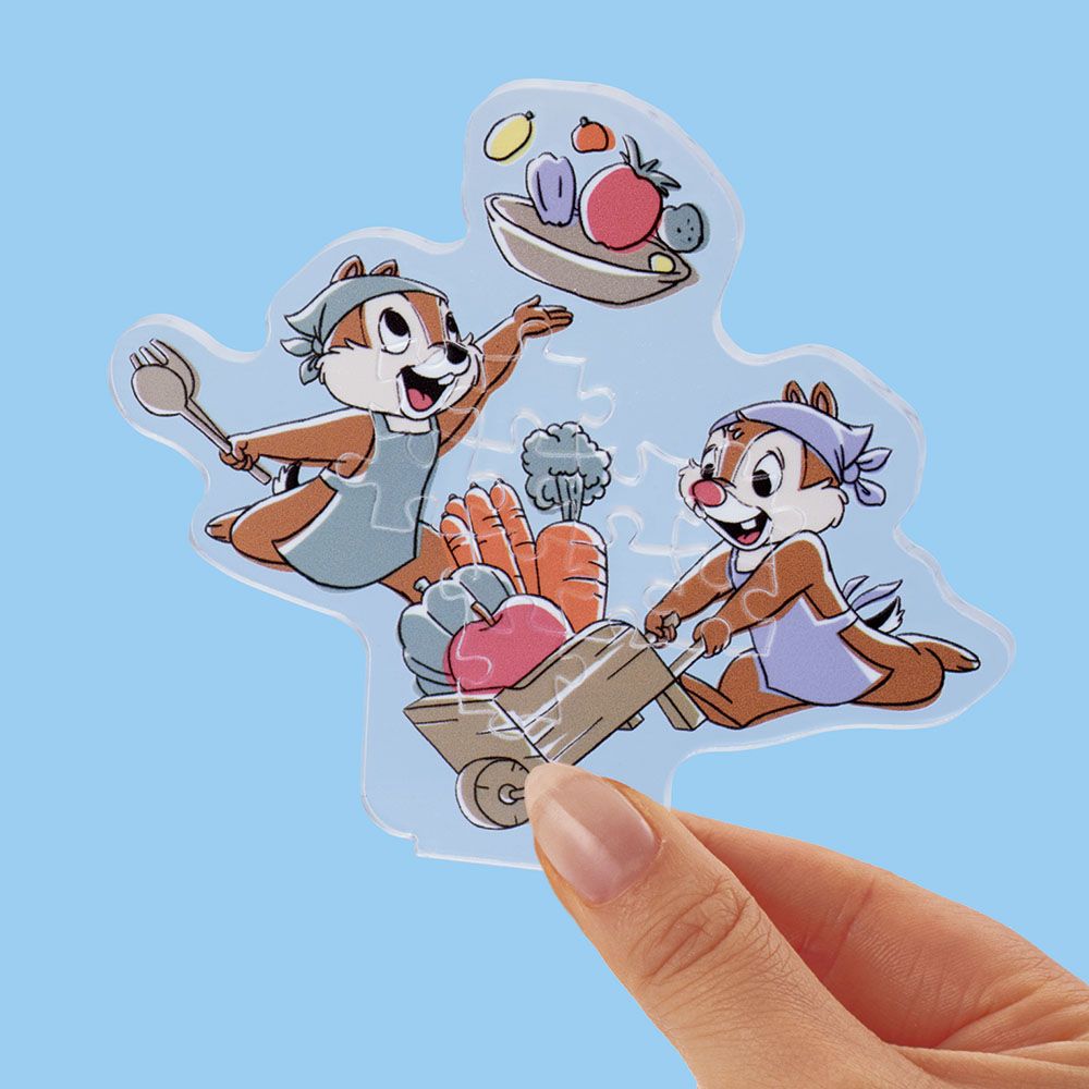 ディズニー　アクスタポップ　チップ＆デール/ベジタブル