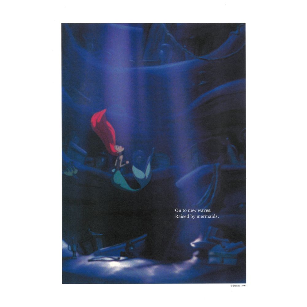 公式 ショップディズニー アリエル 額絵a3