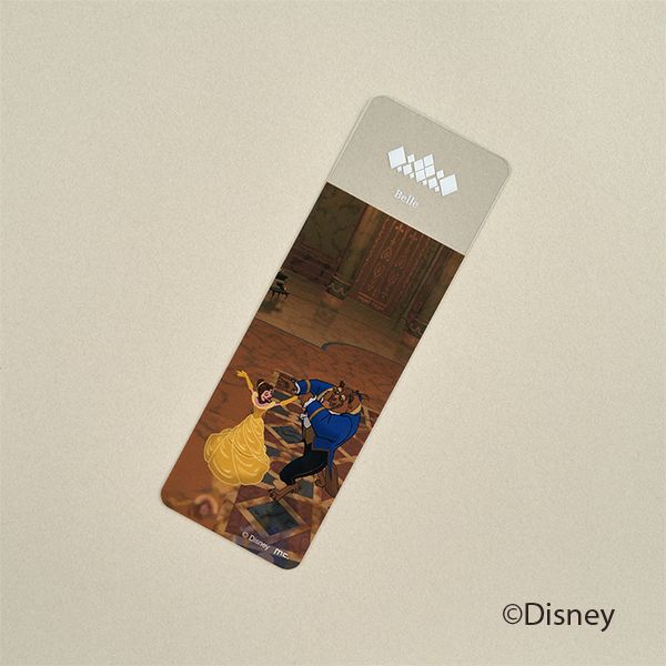 公式 ショップディズニー クリアしおり ベル