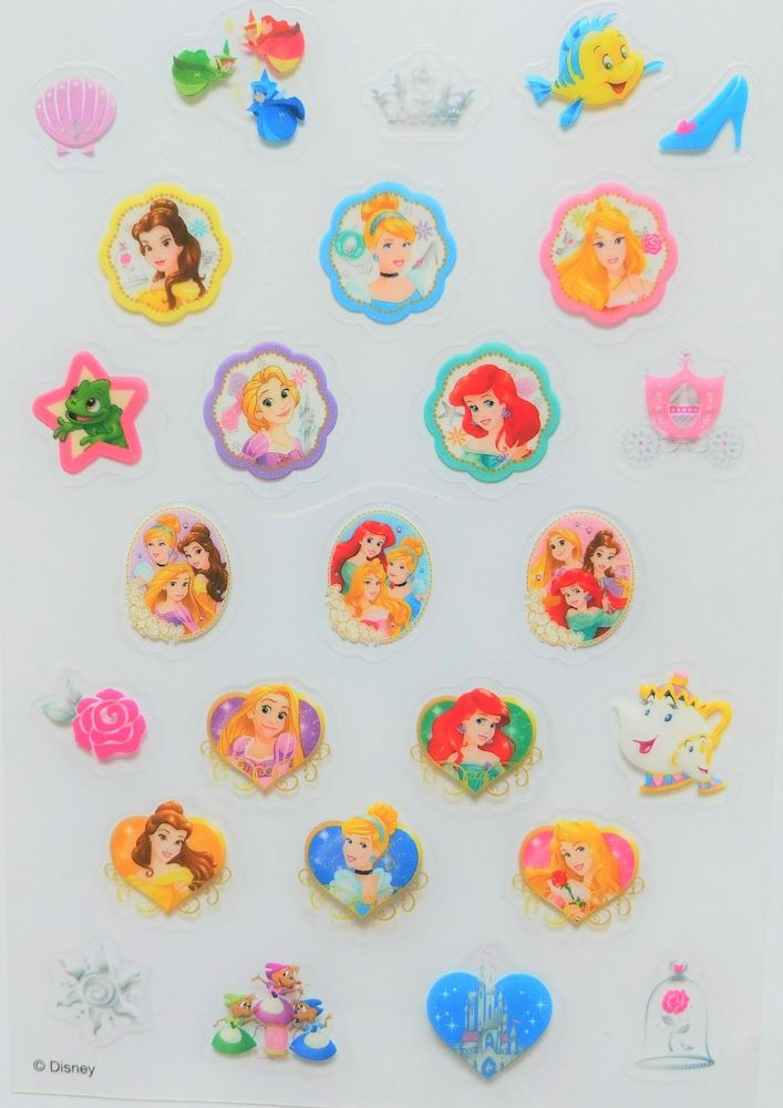 №701　ディズニープリンセス　子ども用不織布プリーツマスク20枚入