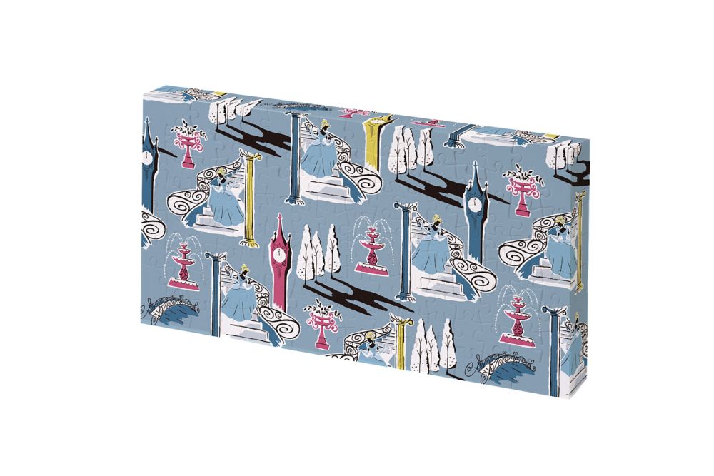 公式 ショップディズニー ジグソーパズル やのまん シンデレラキャンバスパズル プラスチック製ピース １２０ピース １２時の鐘 １１ ２２ ３ ２ｃｍ