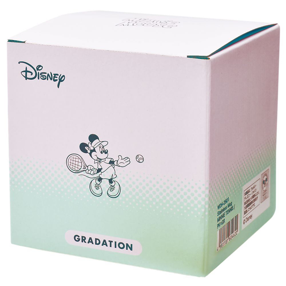 フタ付きステンレスマグ　グラデーション　ＭＮ　ＴＥＮＮＩＳ／ＰＫ&times;ＧＲ