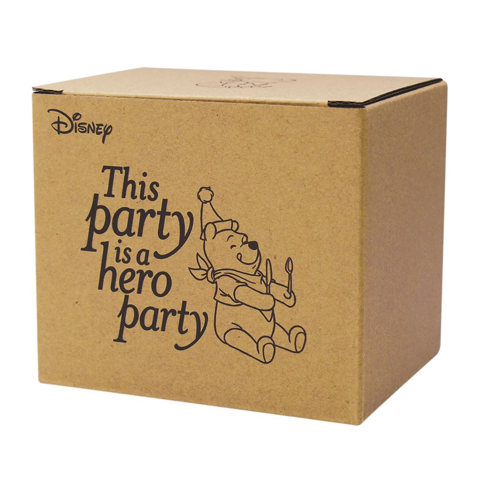 耐熱ガラスマグ POOH PARTY