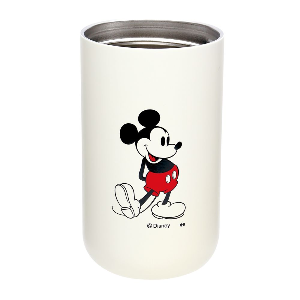 ステンレスボトル(ハンドル付) MICKEY IVORY
