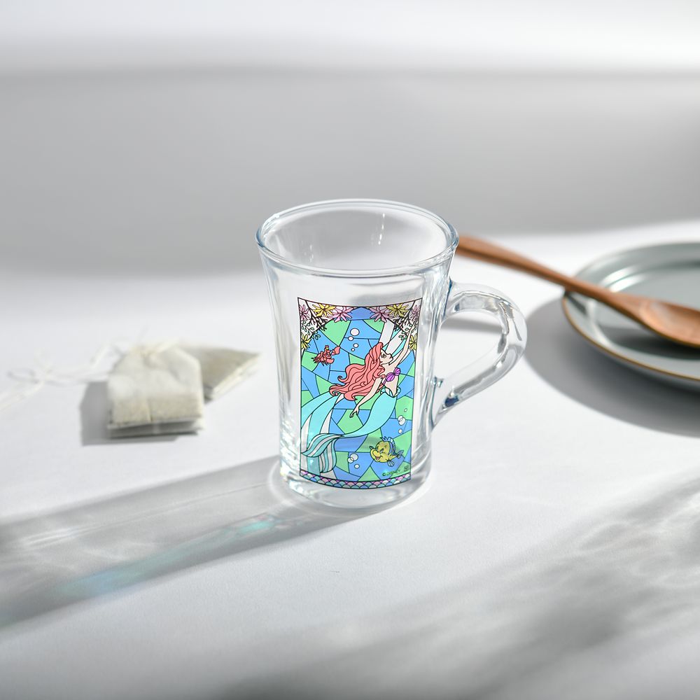 リトルマーメイド　ステンドグラス風マグカップ　２３０ml