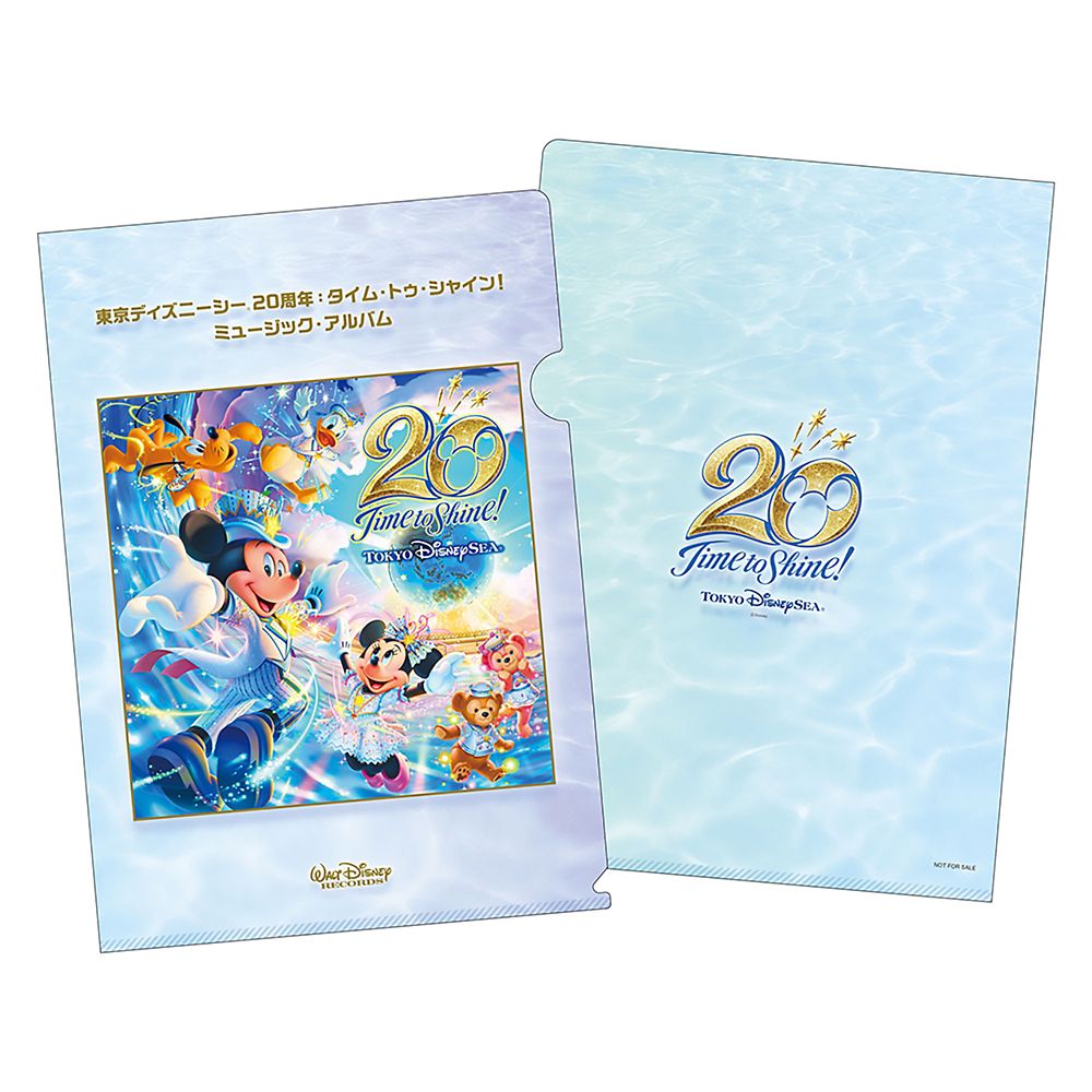 公式 ショップディズニー 東京ディズニーシー周年 タイム トゥ シャイン ミュージック アルバム 1cd