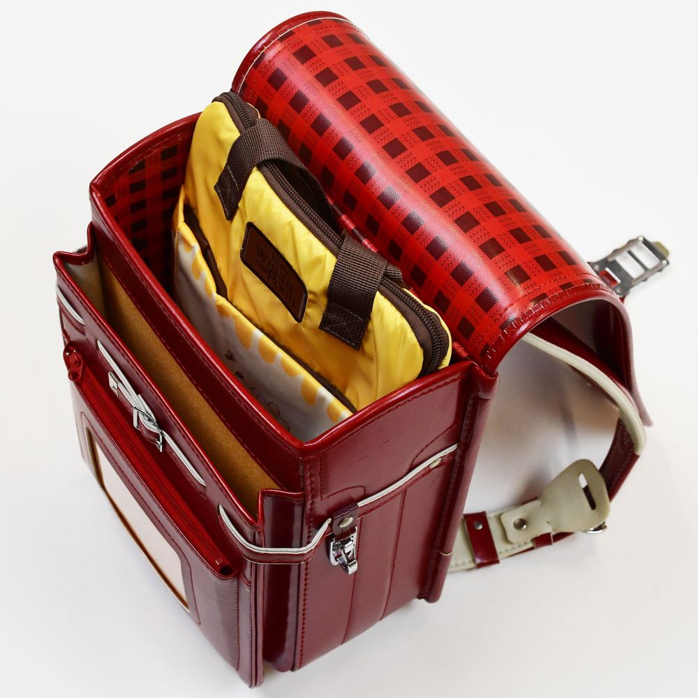 くまのプーさん タブレットケース チェックハチミツ