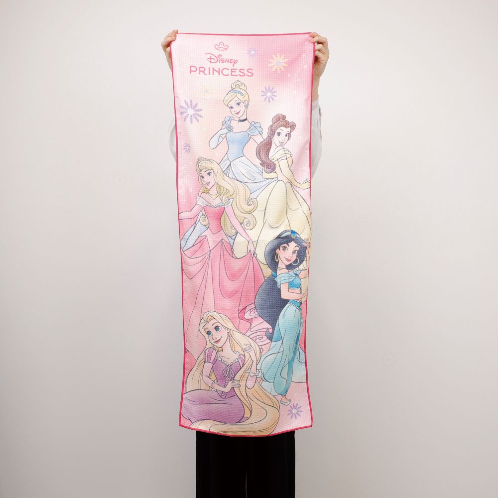 ディズニープリンセス クイックドライジュニアバスタオル チャーミングストーリー