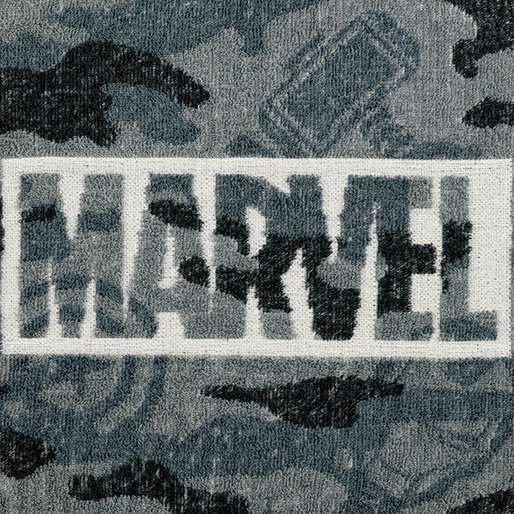 マーベル フェイスタオル カモフラージュロゴ