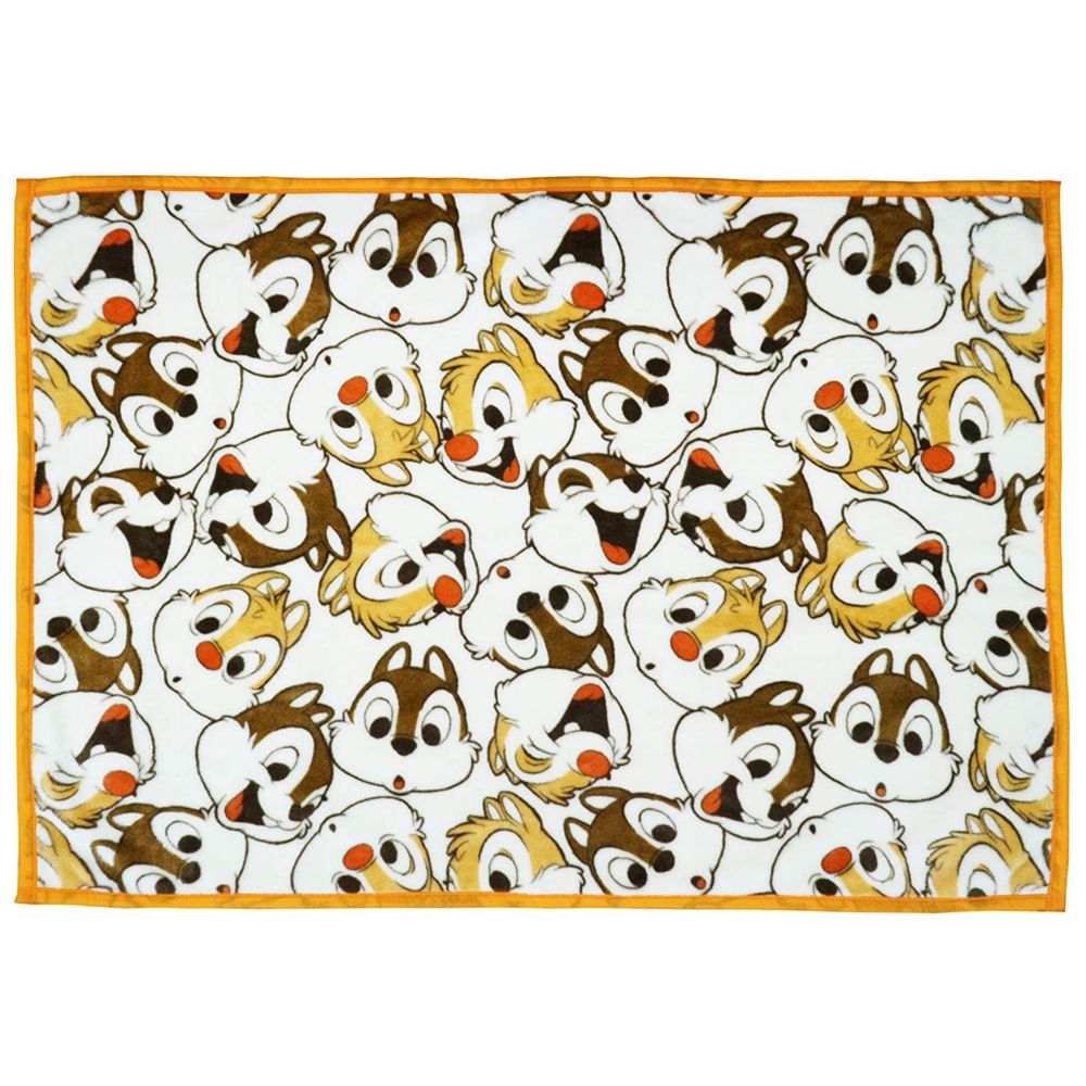 公式 ショップディズニー チップ デール ハーフ毛布 フルフェイス