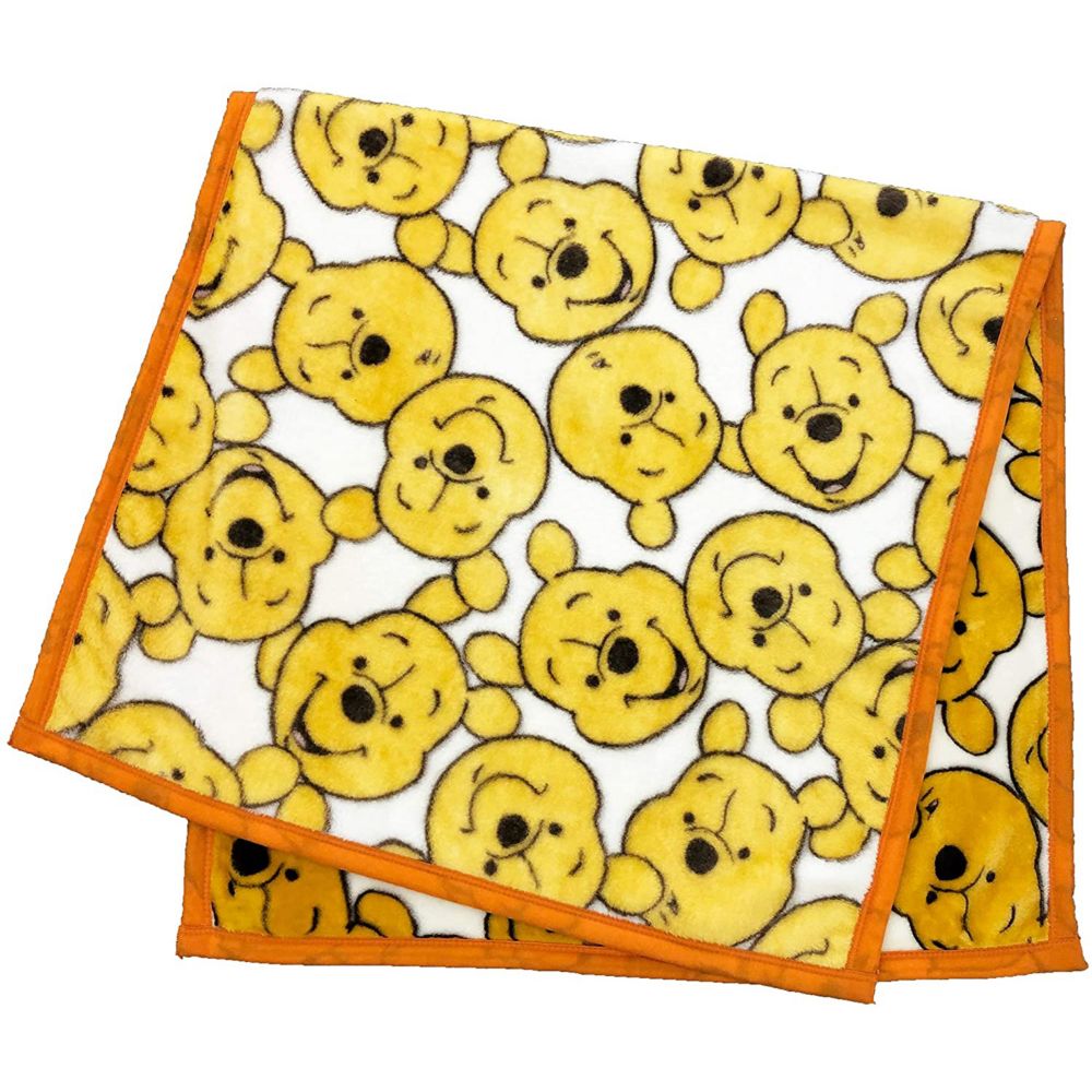 公式 ショップディズニー くまのプーさん ロングブランケット フェイシーズ プー